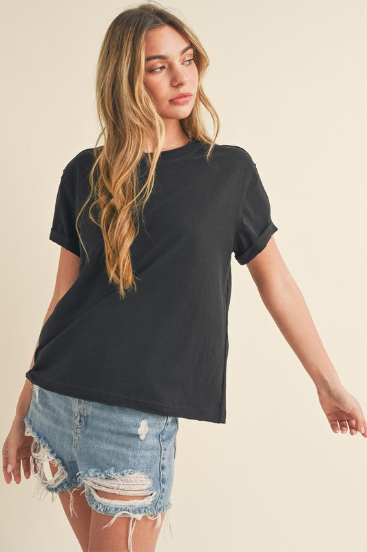 Mali Baby Tee Short Sleeve Top