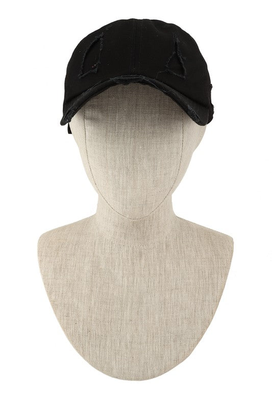 Distressed Mineral Wash Baseball Cap