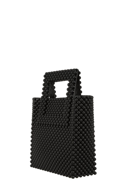 Beads Wrap Style Tote Shape Jelly Bag