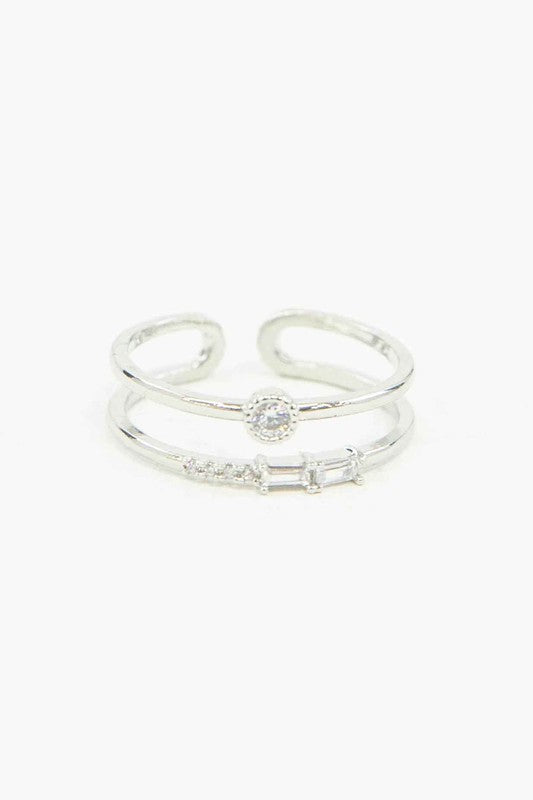 Neo Double Layer Adjustable Ring