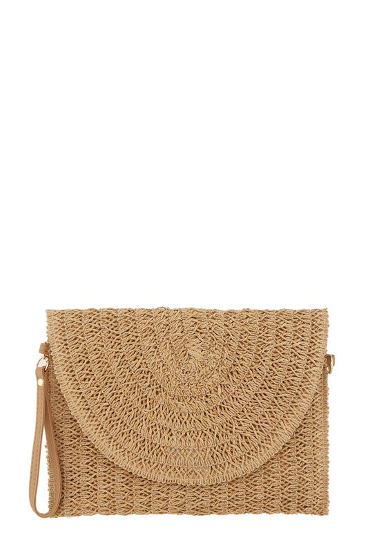 Square Net Shape Crossbody Bag