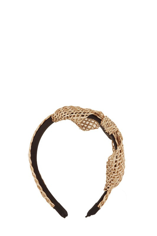 Criss Cross Basket Weave Headband