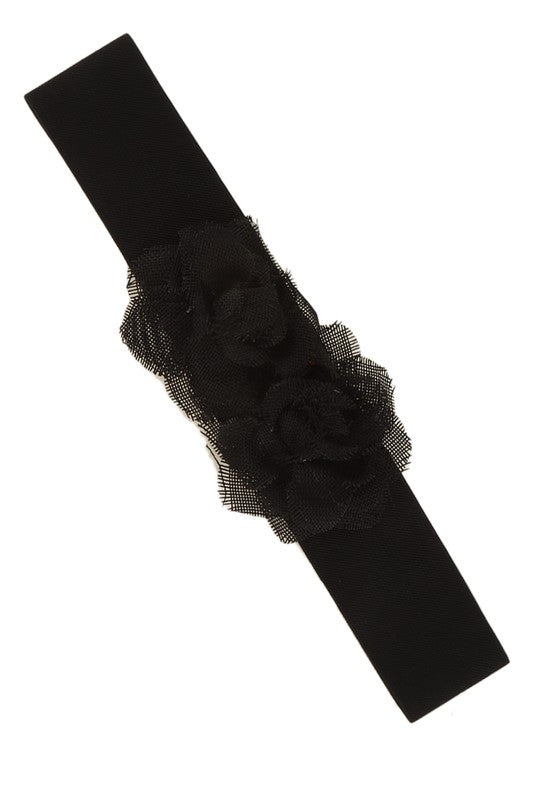 Double Flower Elastic Belt