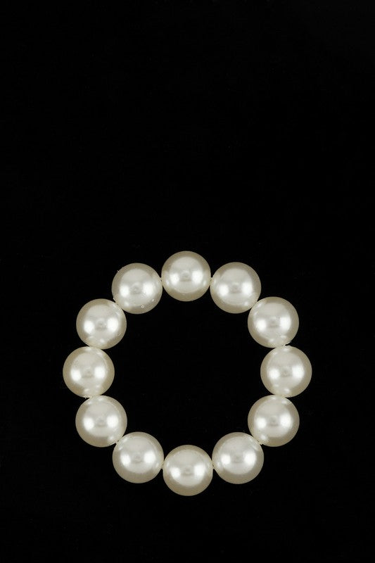 16mm Pearl Beaded Bracelet