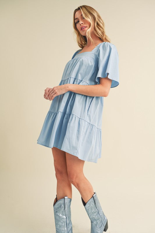 Samone Poplin Dress