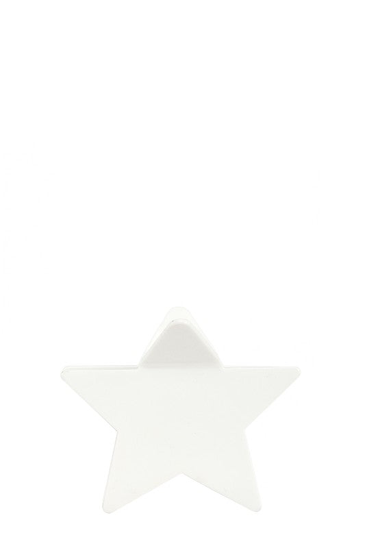 Star Shape Acrylic Hair Clip