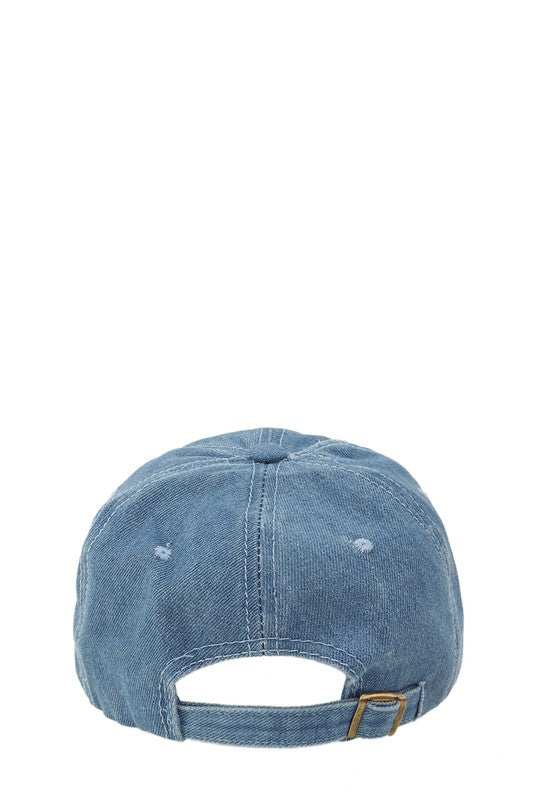 LA Denim Baseball Cap