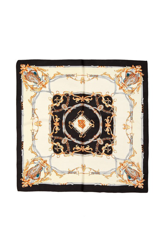 Geometric Pattern Printed Scarf