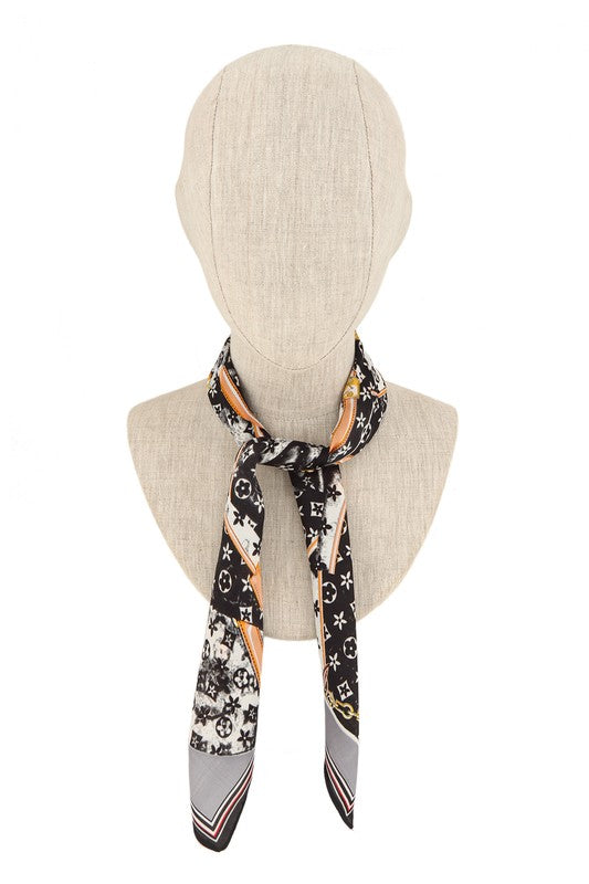 Geometric Pattern Printed Scarf