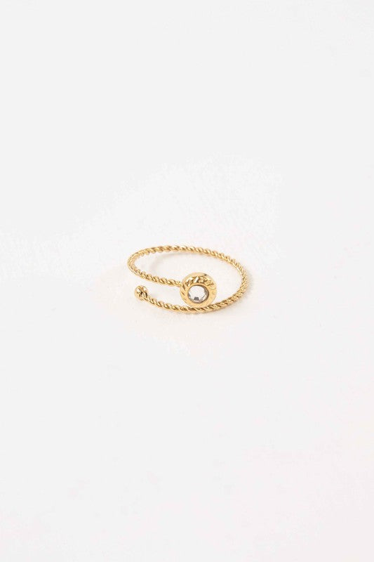 Pura Adjustable Ring