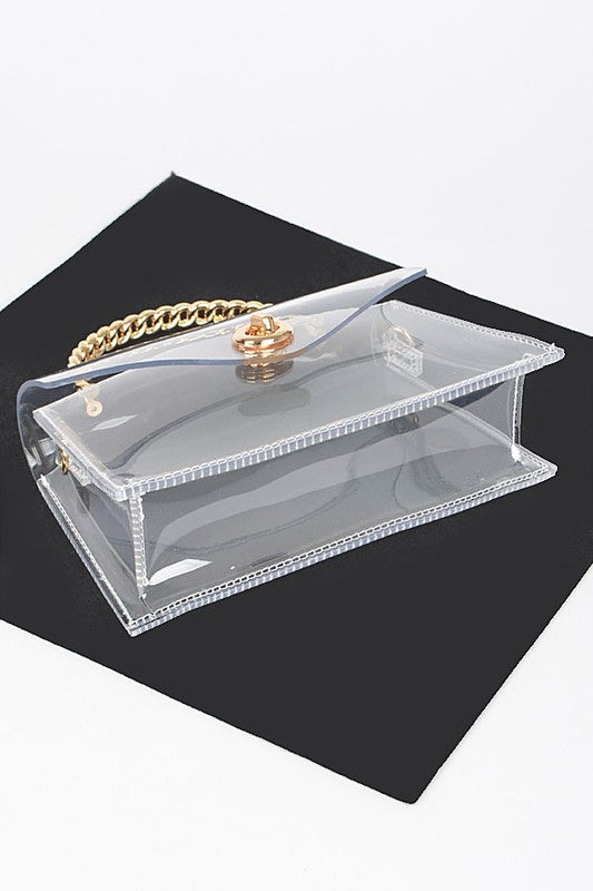 Top Handle Stadium Transparent Clear Bag