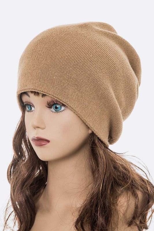 Double Layer Soft Convertible Beanie