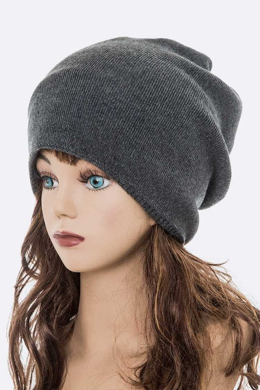 Double Layer Soft Convertible Beanie