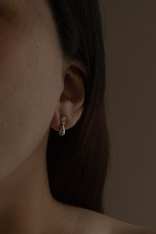 Droplet Stone Earrings