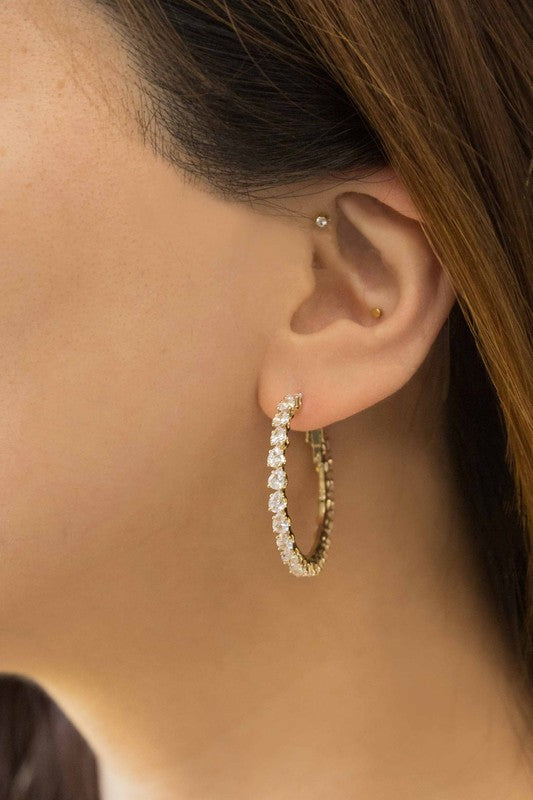 Outshine Hoop Earrings