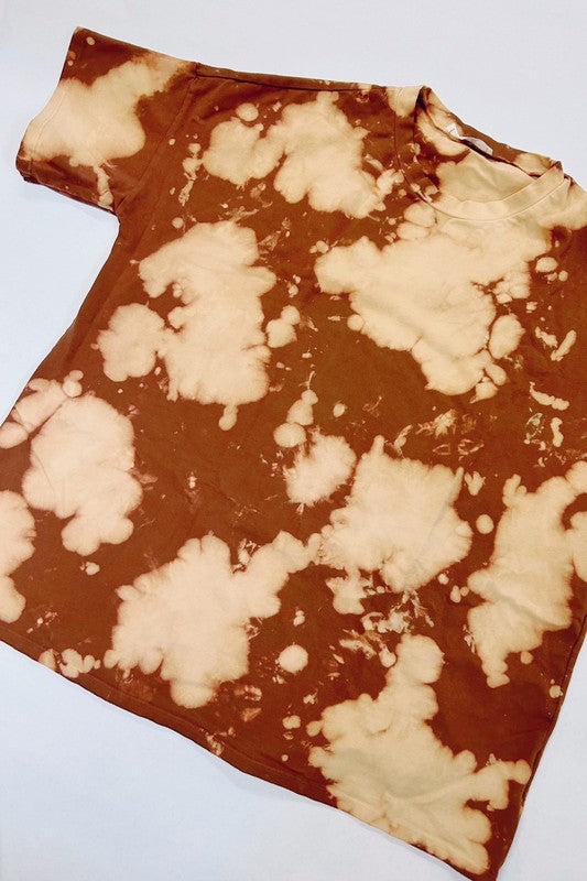 Print washed T-shirts