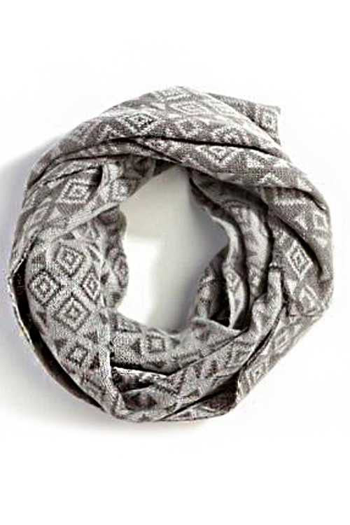 Geo Pattern Fashion Infinity Scarf