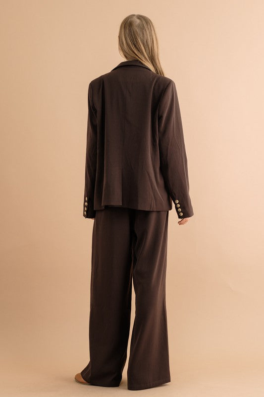 HIGHT WAIST WIDE PANTS