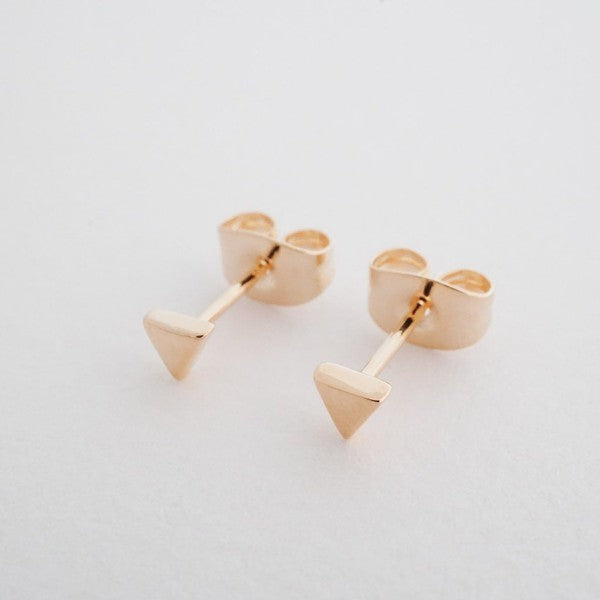 Mini Triangle Stud Earrings