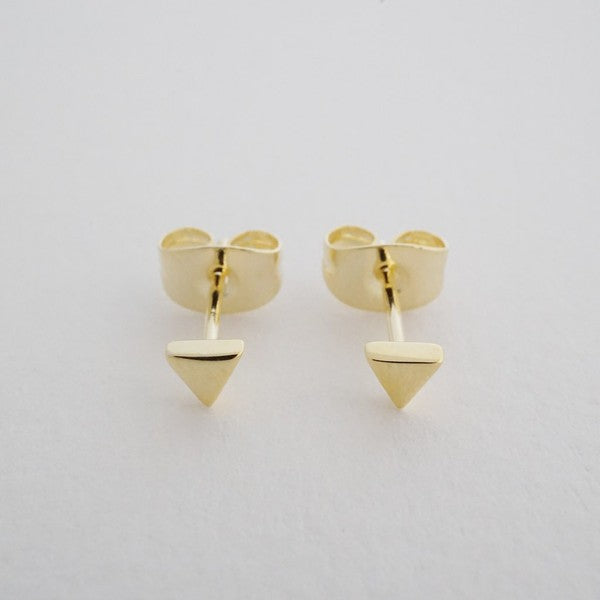 Mini Triangle Stud Earrings