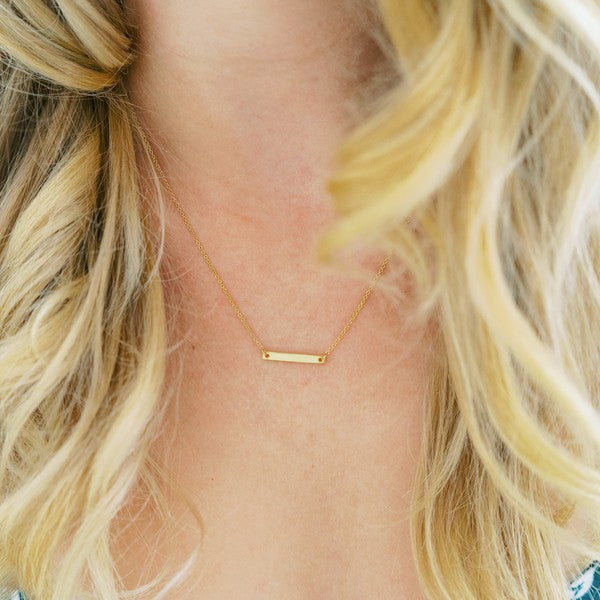 Mini Bar Necklace