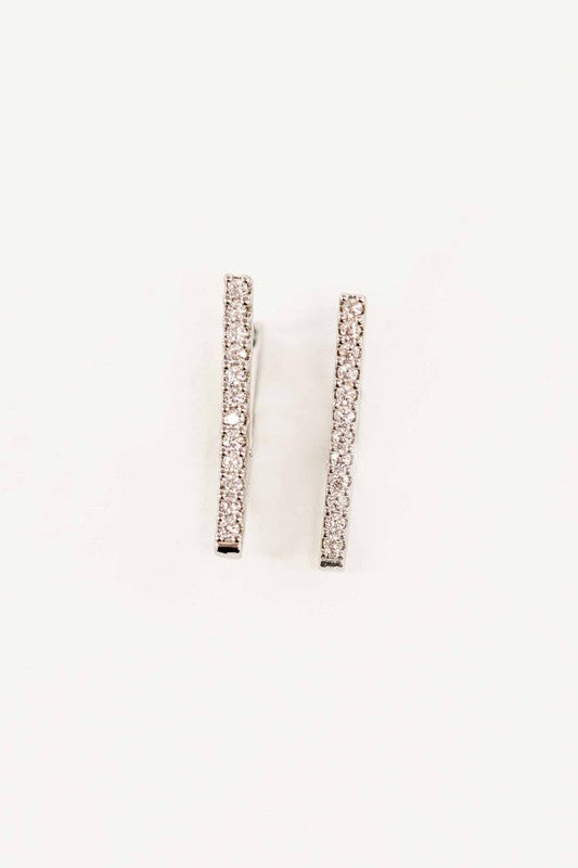 Edged Hoop Earrings