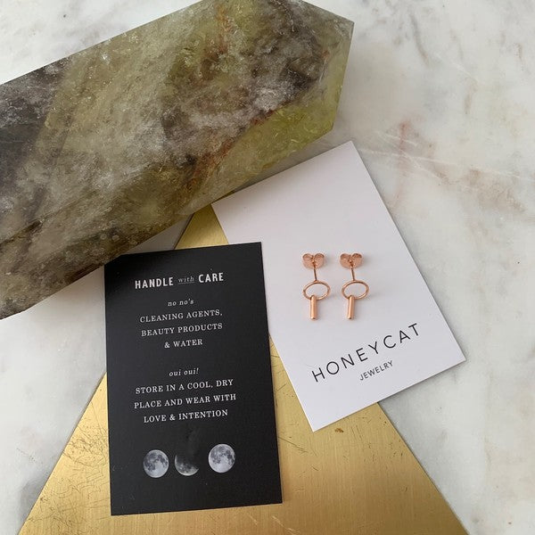 Link Bar Earrings