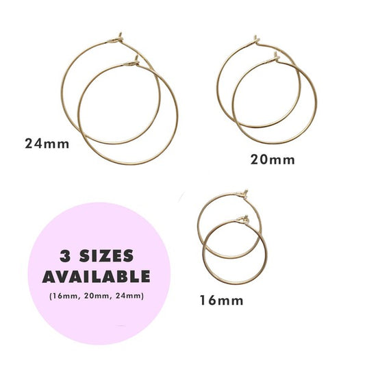 Tiny Everyday Hoops - Small