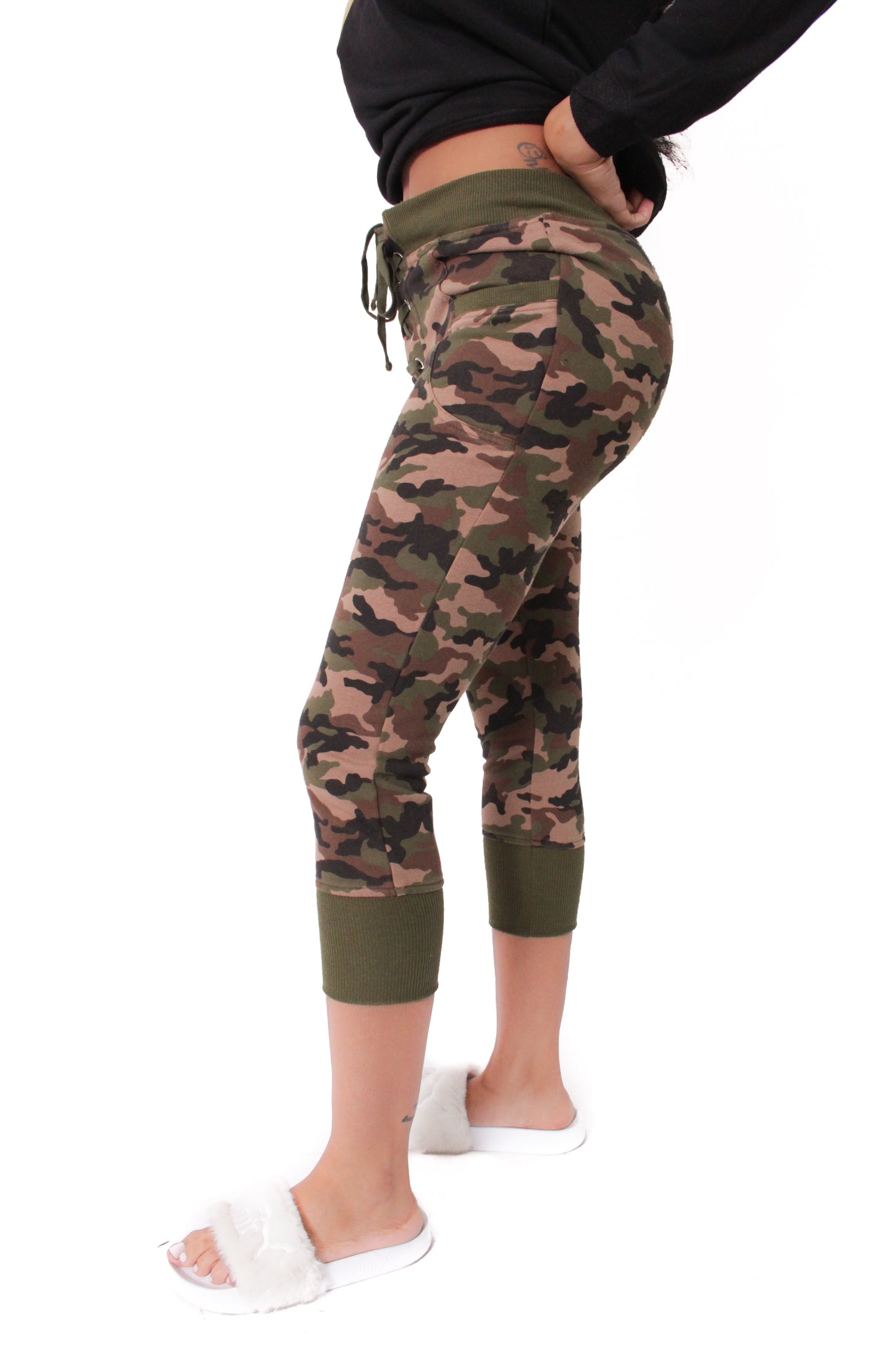 Camo Jogger with drawstring