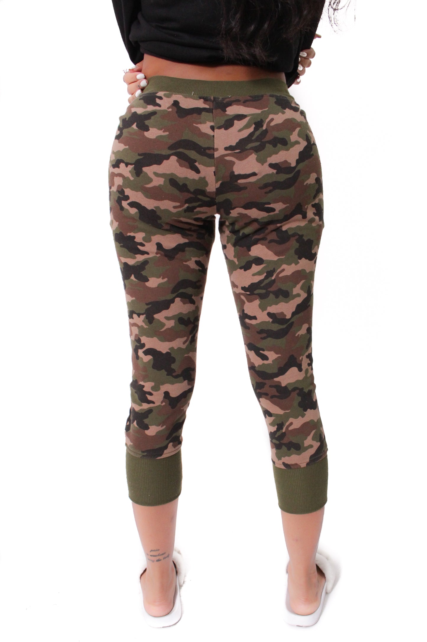 Camo Jogger with drawstring