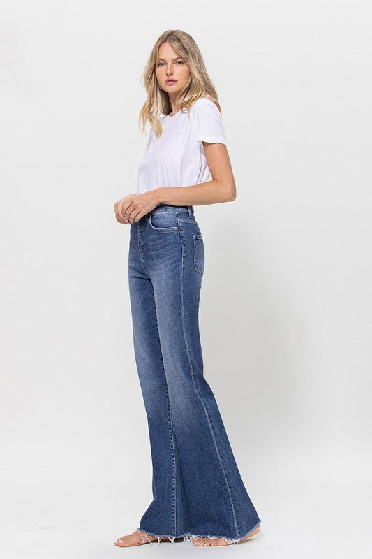 Super High Rise Relaxed Flare