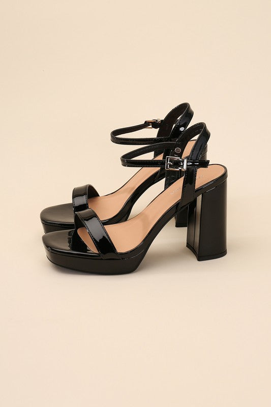 FINN-1 Ankle Strap Heel